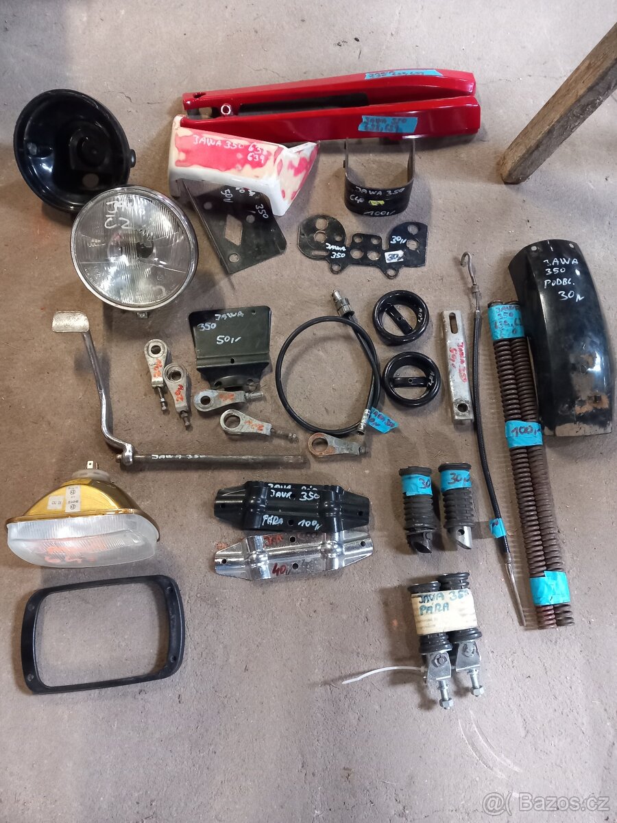 Jawa,Čz,Simson,Babetta,Stella ,Pionyr dily - 12