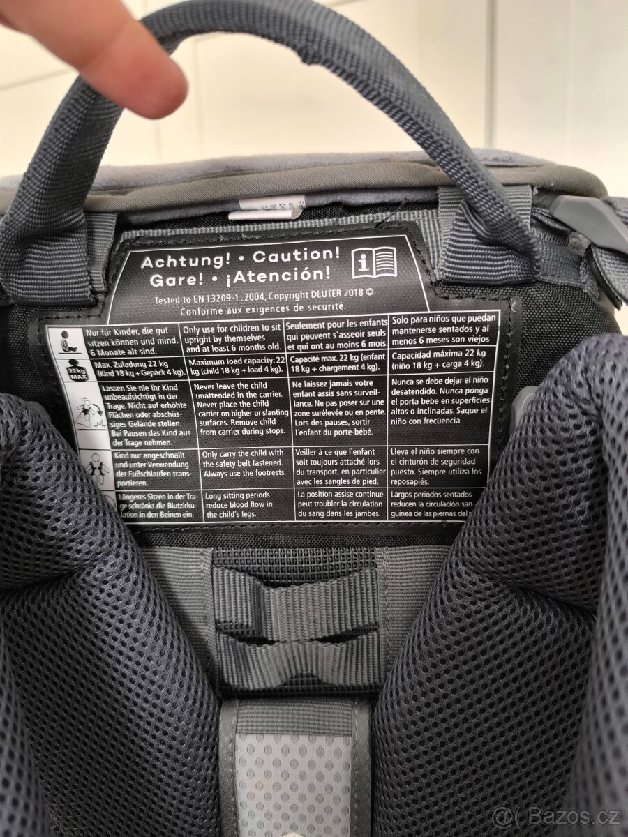 Krosna/nosítko Deuter Kid Comfort 1 plus - 12