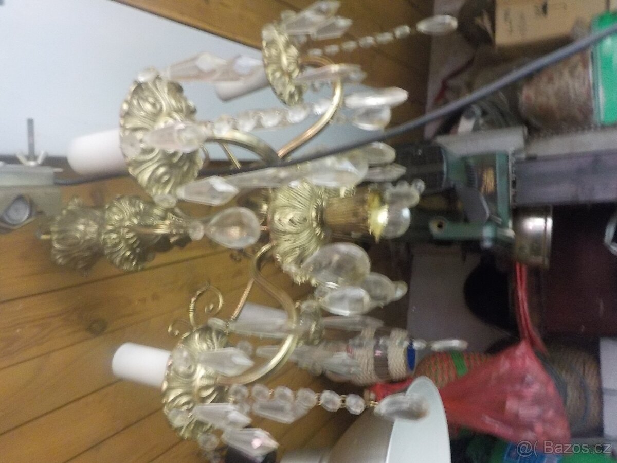 staré lampy, lustry a stropní svítidla - 12