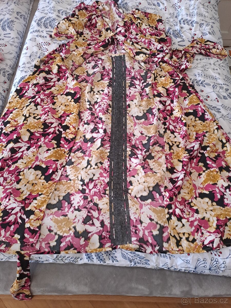 Zavinovací midi šaty Lindex, vel. M - 12