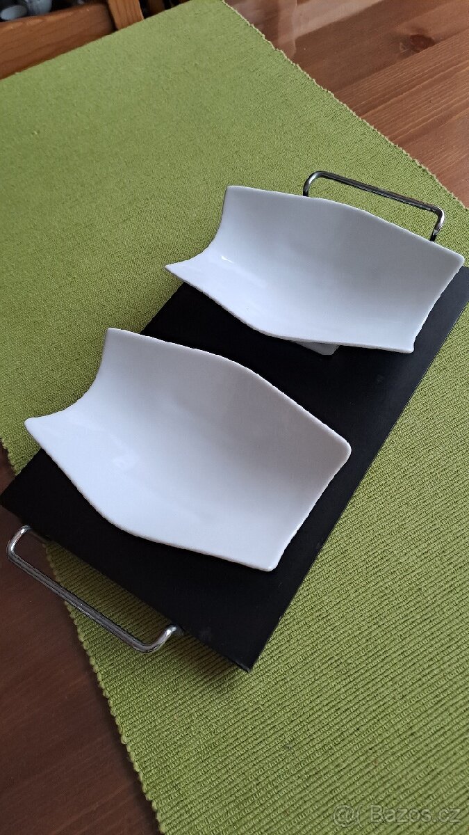 Svačinový box, dávkovač na léky, minutka,keramický nůž - 12