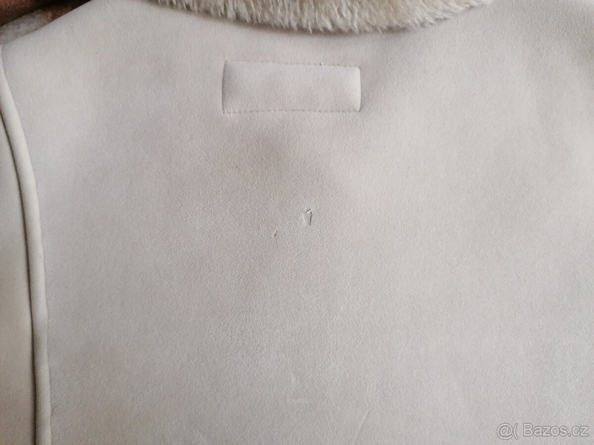 Dámský krémový kabát - 12