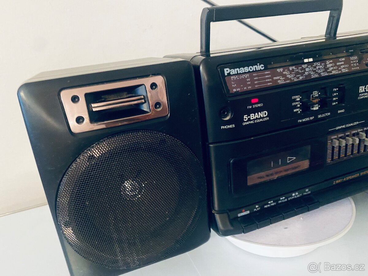 Radiomagnetofon Panasonic RX-CS 710, rok 1991 - 12