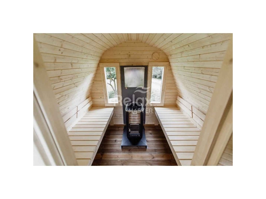 IGLU sauna s předsíní 3,5M - 12