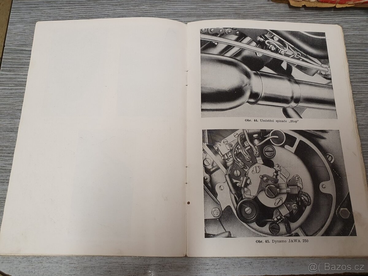 JAWA 250-350 příručka 1953 - 12