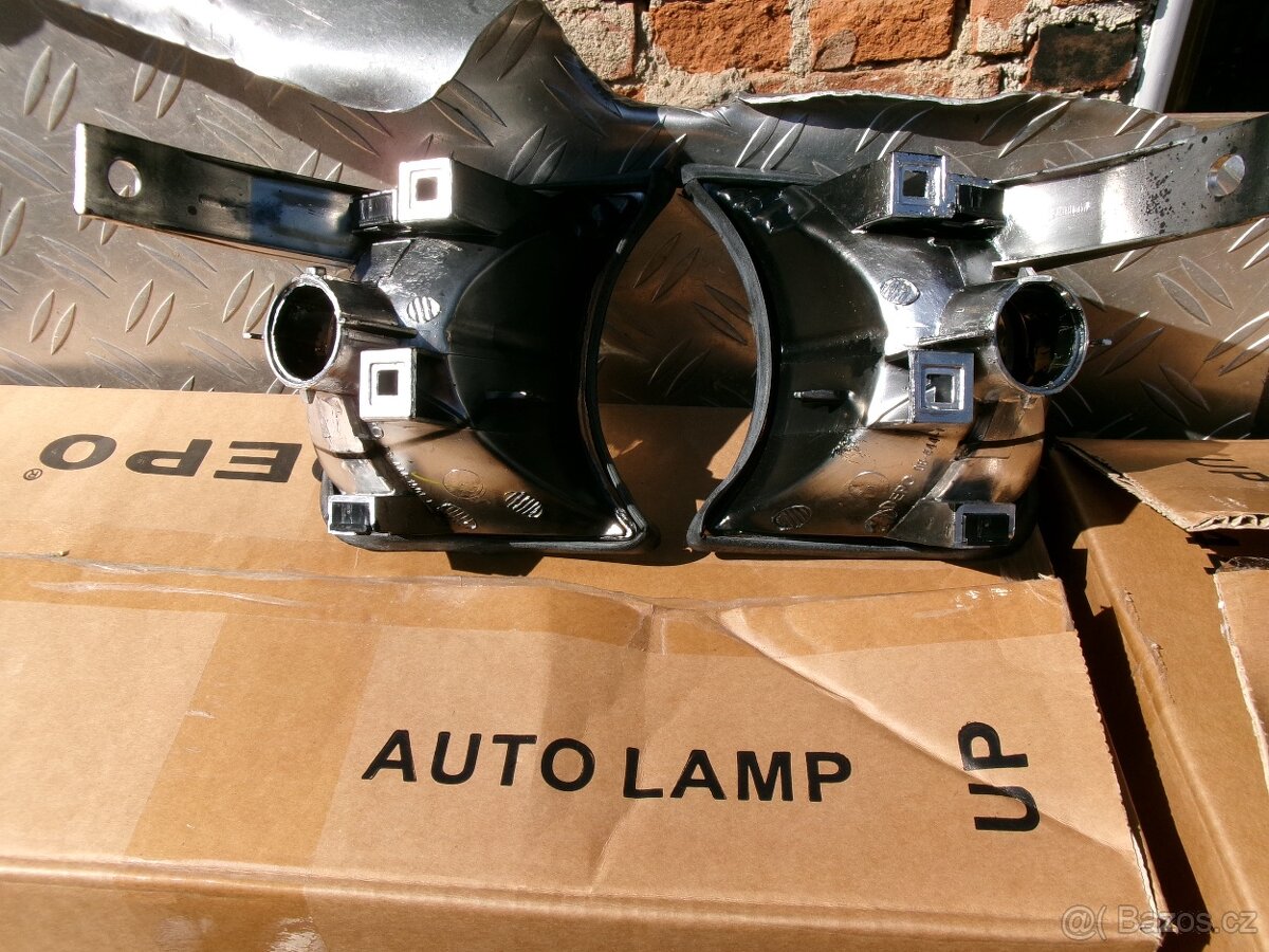 BMW E -32 , E 34 - Přední světla kouřová - 12