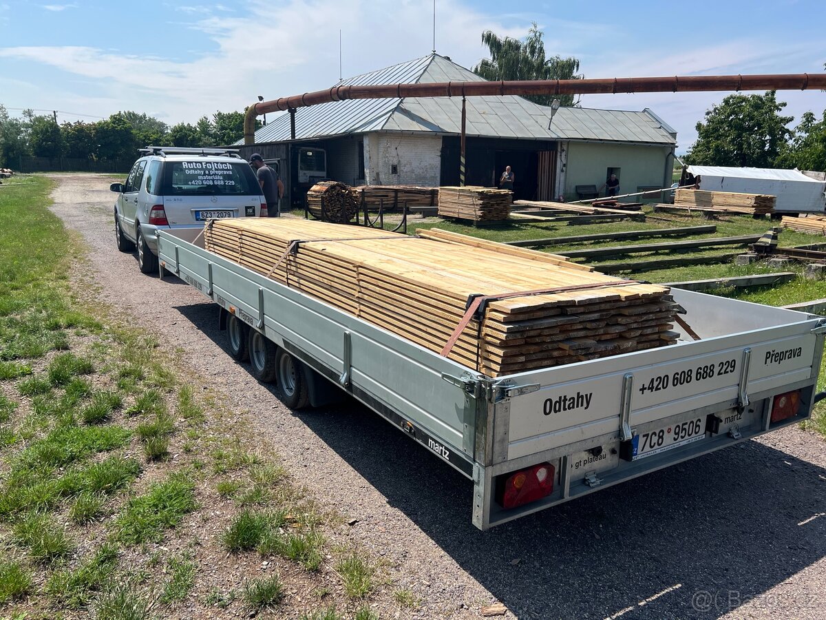 Odtahy a přeprava aut, přeprava materiálů a strojů - 12
