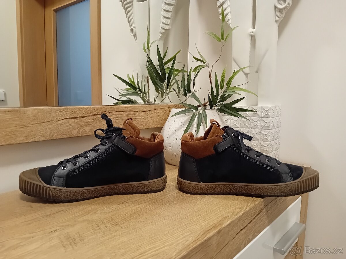 Bellamy dámské kotníkové boty vel. 37/37,5 celokožené - 12