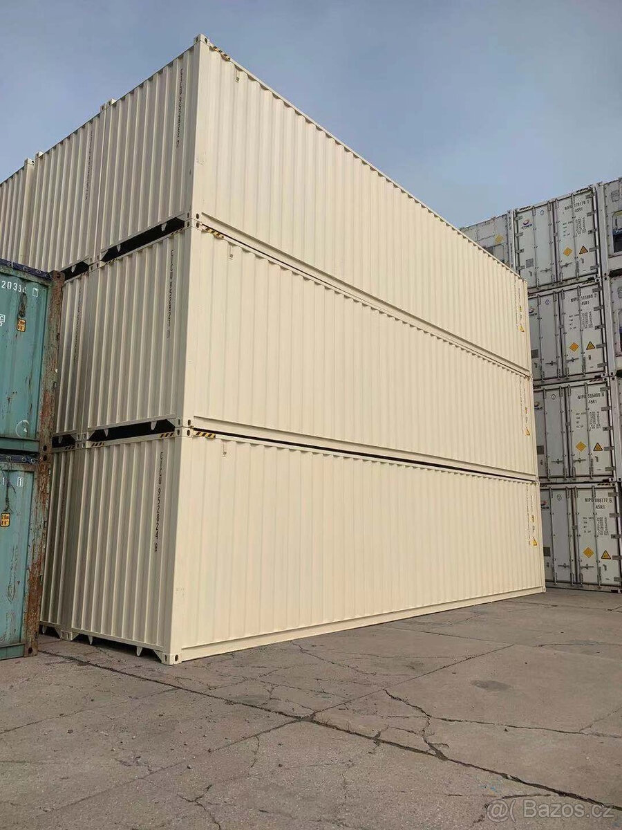 Nový lodní kontejner rv 2024 one way dv 20“ HC 40" - 12