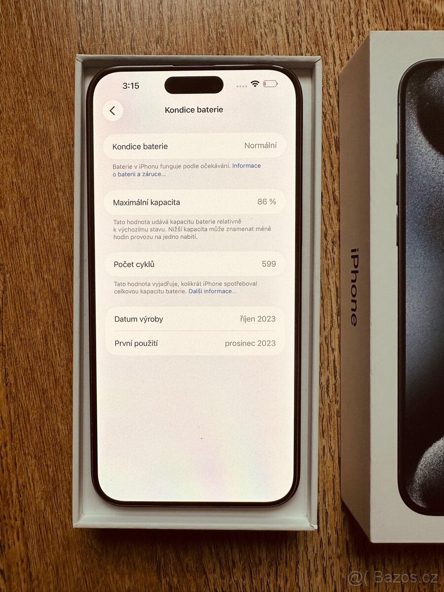 Apple iPhone 15 Pro Max 256 GB Blue Titanium (modrý titan) - 12