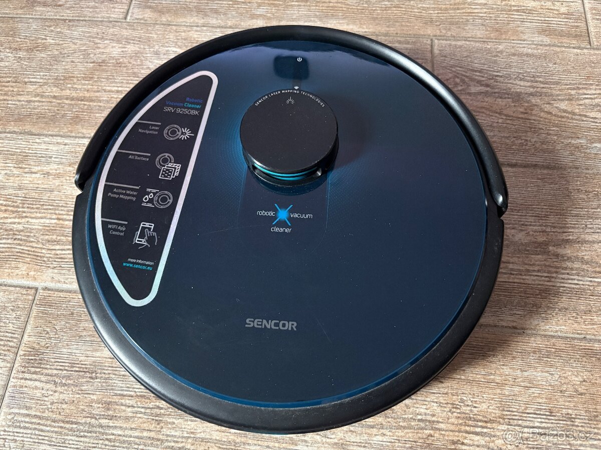 Prodám robotický vysavač SENCOR SRV 9250BK - 12
