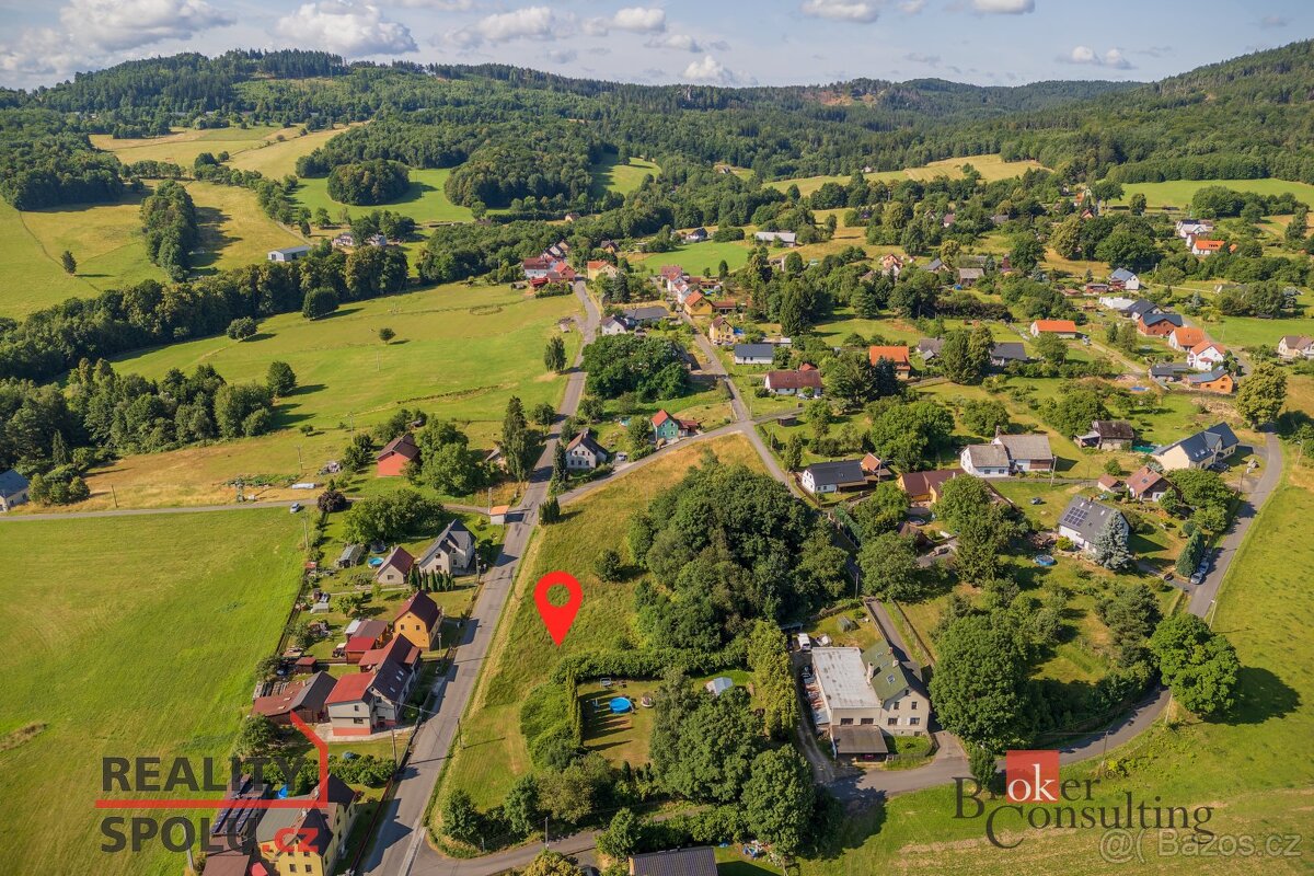 Prodej, pozemky/bydlení, 1093 m2, Hrádek nad Nisou, Liberec - 12