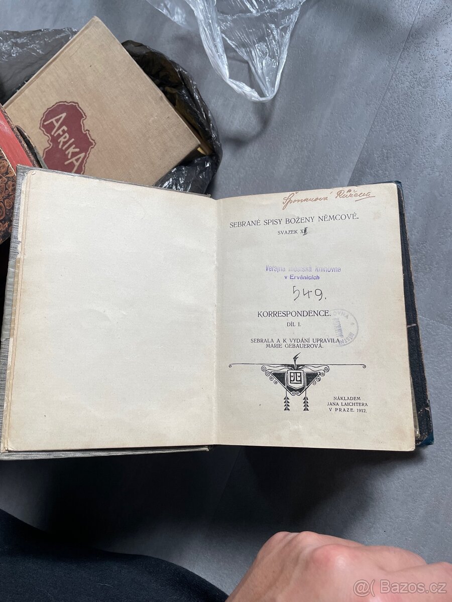 Staré německé a české knihy - 12