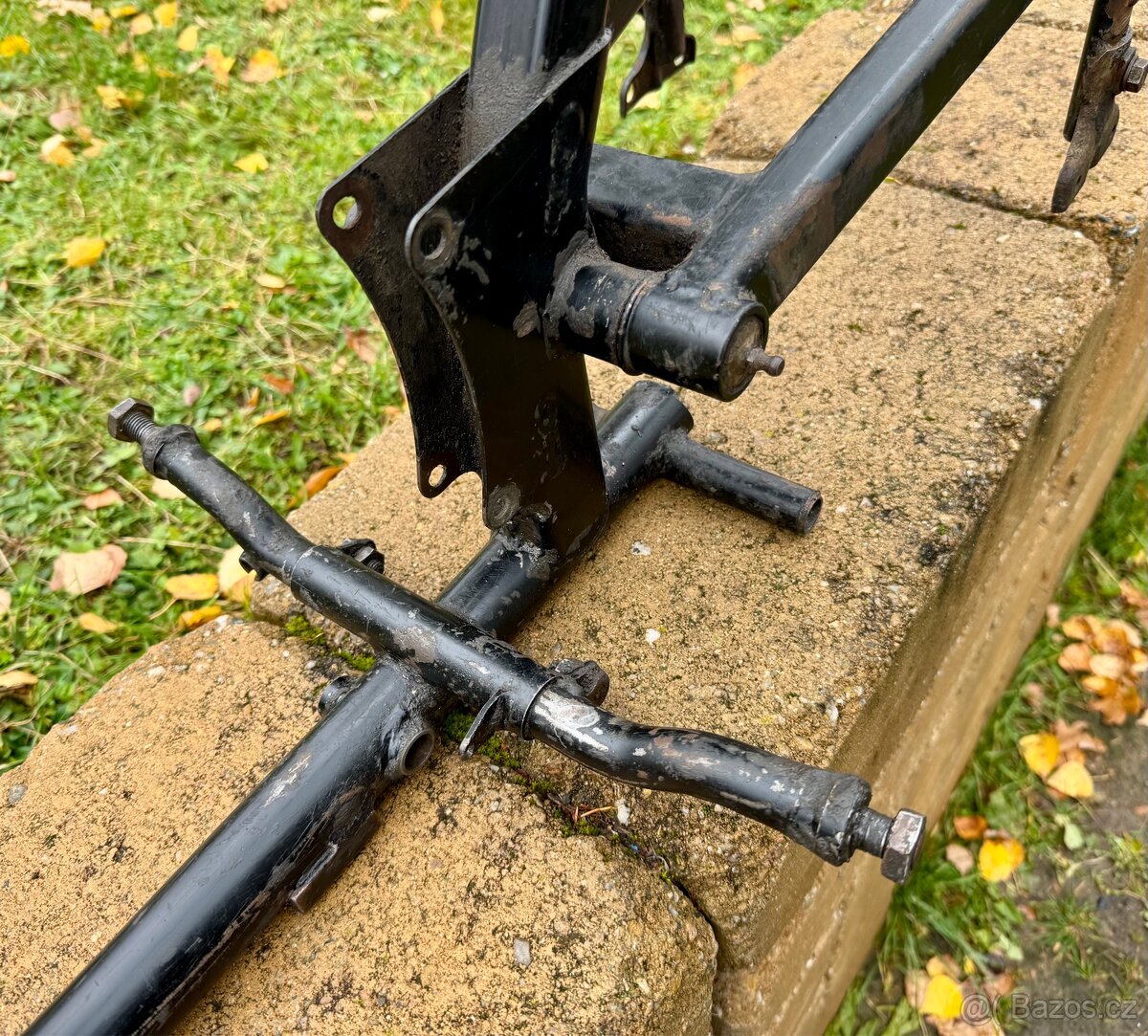 ČZ 125 453 - rám se štítkem rok 1961 - 12