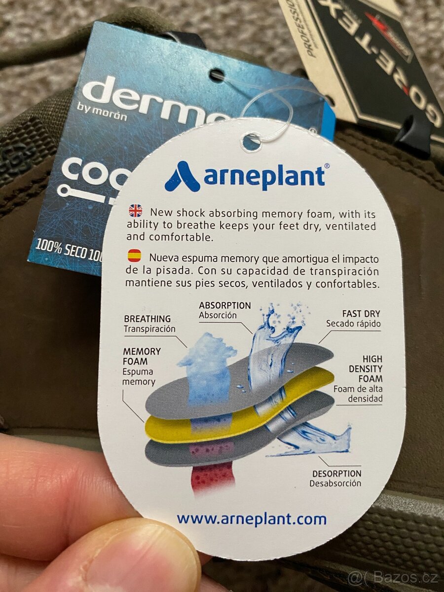 Nové pánské outdoor boty PRABOS Greyman LOW GTX-č. 9, ZÁRUKA - 12