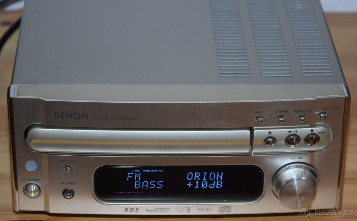 Minisystém DENON RCD-M33, mnoho funkcí, jako nový, DO - 12
