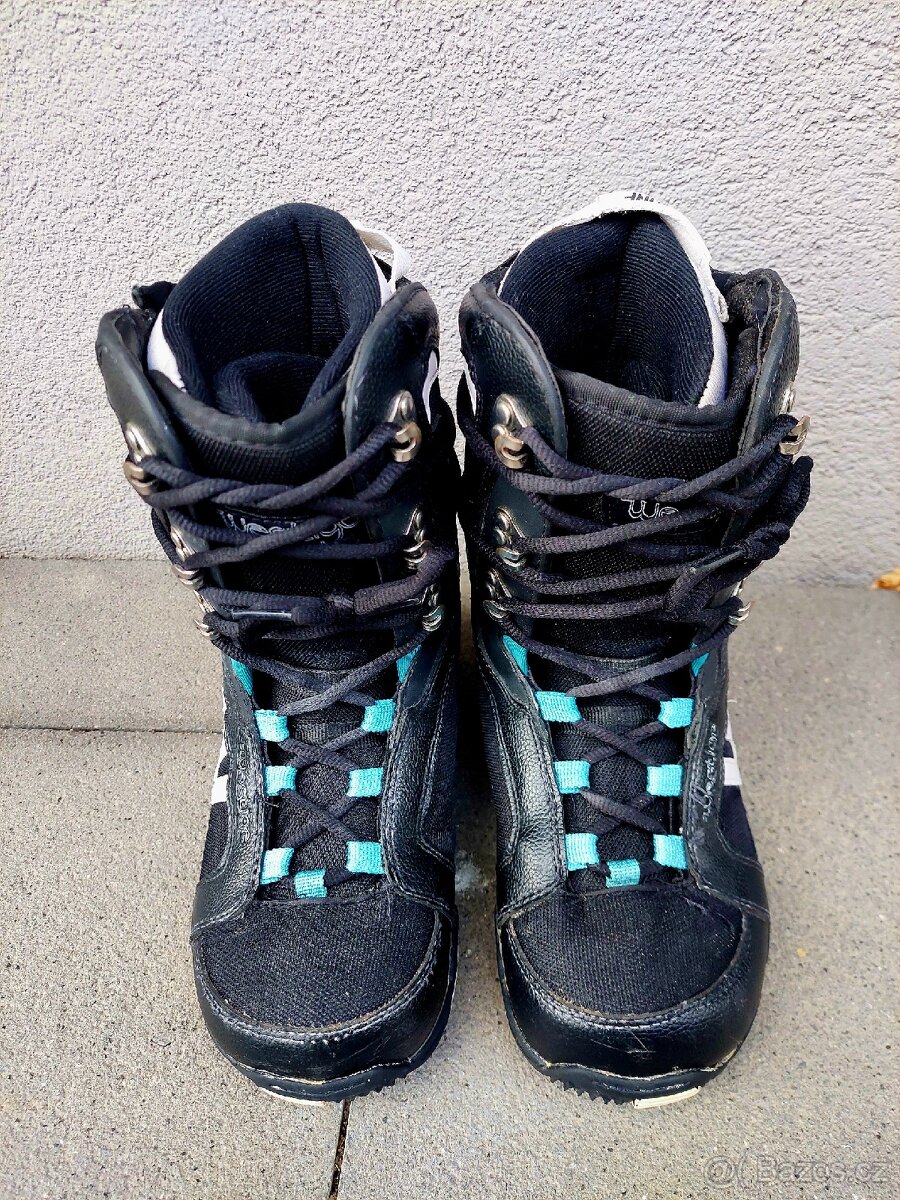 Snowboard SALOMON, 124 cm + boty - 12