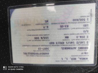 Cr-v, 2,2 nafta, 2006, 4x4 - 12