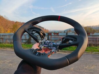 Nový kožený volant HONDA styl PERFORMANCE, exkluzivní tvar, - 12