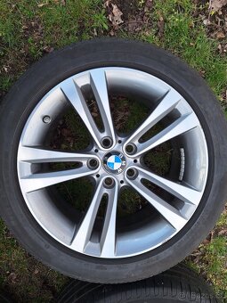 Alu kola 5x120 BMW R18 originál pneu 225/50/18 - 12