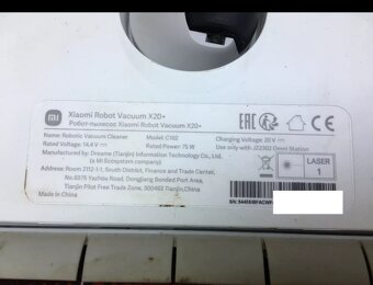 Nový Xiaomi robot vacuum X20+ se zárkukou - 12