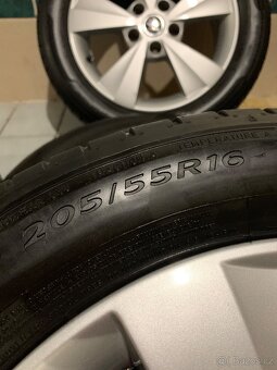 Alu kola Škoda R16 5X112 LETNÍ PNEU 205/55 R16 7mm - 12