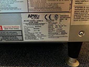 Plynovy steak gril radiant - Imperial USA výroba - 12