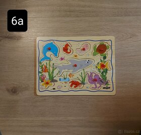 Vkládačka stavebnice dřevěná - 12