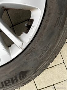 5.5JX16H2 ALU kola s pneu Hankook Ventus - DOT4722 - 12