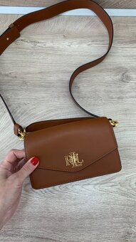 Kožená kabelka Ralph Lauren - 12