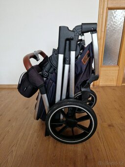 Trojkombinovaný kočáry Moon Rocca Navy - 12