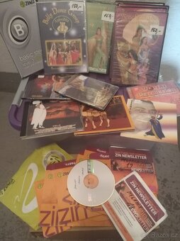 Břišní tance- kostýmy, rekvizity, cd a dvd, knihy, část.2 - 12