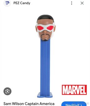 PEZ obaly na bonbony,  Lipo PEZ SPENDER - 12