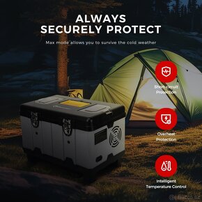 Nezávislé naftové topení 5-8kW, 12+24+230V, Auto START/STOP - 12