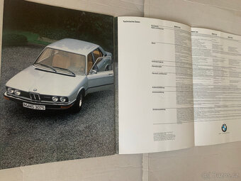 Staré prospekty BMW 1600 -2500 a řady 5 E12 - 12