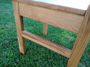 Jídelní židle masiv dub tvarovaná - 12