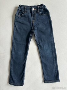 džíny, podšité kalhoty, podšité džíny, tepláky - 12