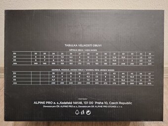 ALPINE PRO - WASDE Outdoorová obuv s membránou -NOVÉ, ZÁRUKA - 12