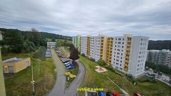 Vimperk–družstevní byt 3+1 s výhledem do přírody, parkování - 12