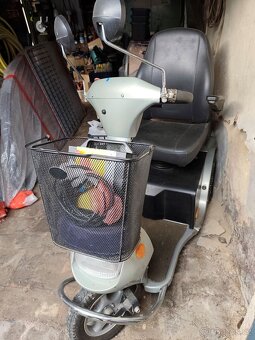 Elektrický skútr Comfort Solo TS120 vozík pro invalidy a sen - 12