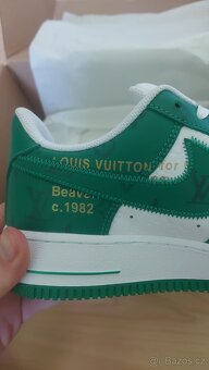 Louis Vuitton x Nike Air Force 1 Green - 12