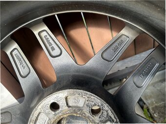 Alu kola + Pneu Borbet pro Audi A6 4K C8 18" zimní - 12