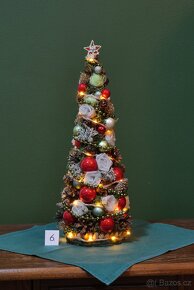 Vánoční stomeček 42cm světelný - 12