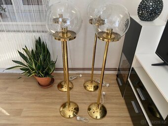 Podlahová stojací lampa Kamenický Šenov 70.léta - 12