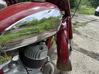 Jawa 350, kývačka, panelka - 12