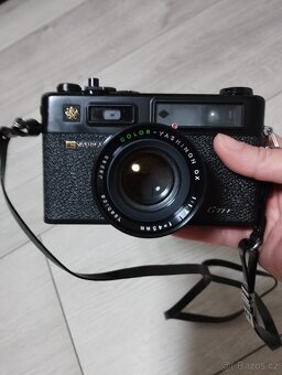 Yashica electro 35, r.1976 (foto brašna, stativ, blesk) - 12