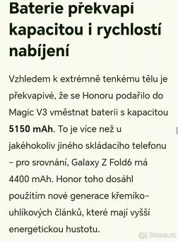 HONOR Magic V3 5g. 8+512 GB. NOVÝ se zárukou. BROWN - 12