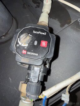 Krbové kamna s výměníkem + k tomu čerpadlo - 12