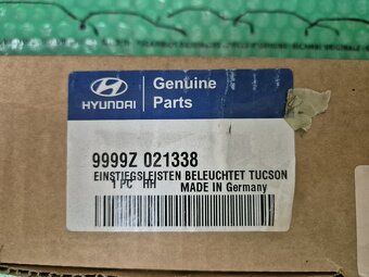 osvětlené dekorativní lišty prahů přední Hyundai Tucson (TL) - 12
