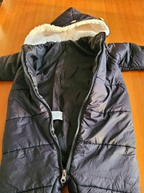 Zimní kombinéza LindaCube s kožešinkou vel. 80/86, unisex - 12